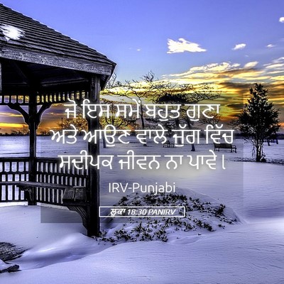 Picture 05 - ਲੂਕਾ 18:30 PANIRV - ਜੋ ਇਸ ਸਮੇਂ ਬਹੁਤ - Bible Verse Picture