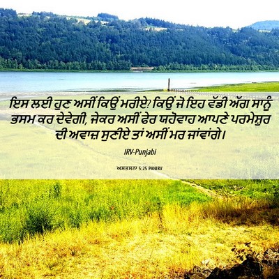 Picture 06 - ਅਸਤਸਨਾ 5:25 PANIRV - ਇਸ ਲਈ ਹੁਣ ਅਸੀਂ ਕਿਉਂ - Bible Verse Picture