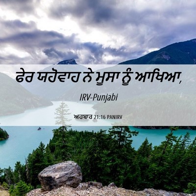 Picture 06 - ਅਹਬਾਰ 21:16 PANIRV - ਫੇਰ ਯਹੋਵਾਹ ਨੇ ਮੂਸਾ - Bible Verse Picture