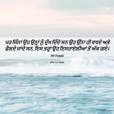Picture 06 - ਖ਼ਰੋਜ 1:12 PANIRV - ਪਰ ਜਿੰਨਾਂ ਉਹ - Bible Verse Picture