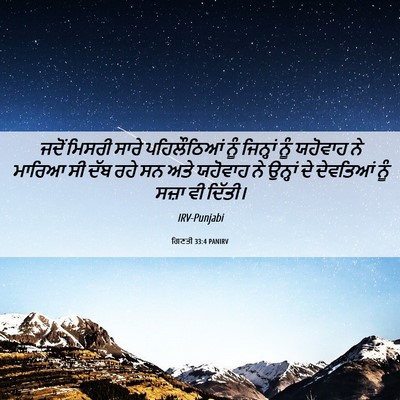 Picture 06 - ਗਿਣਤੀ 33:4 PANIRV - ਜਦੋਂ ਮਿਸਰੀ ਸਾਰੇ - Bible Verse Picture