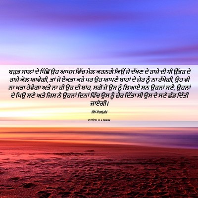 Picture 06 - ਦਾਨੀਏਲ 11:6 PANIRV - ਬਹੁਤ ਸਾਲਾਂ ਦੇ - Bible Verse Picture