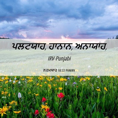 Picture 06 - ਨਹਮਯਾਹ 10:22 PANIRV - ਪਲਟਯਾਹ, ਹਾਨਾਨ, - Bible Verse Picture