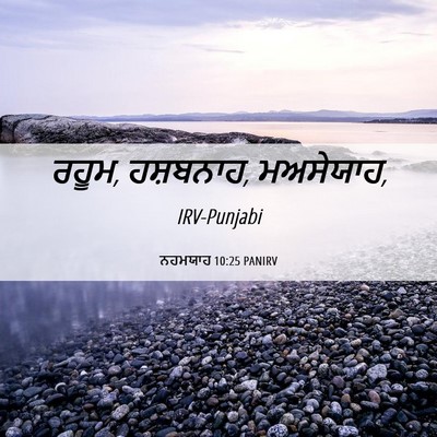 Picture 06 - ਨਹਮਯਾਹ 10:25 PANIRV - ਰਹੂਮ, ਹਸ਼ਬਨਾਹ, - Bible Verse Picture