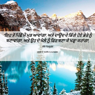 Picture 06 - ਰਸੂਲਾਂ ਦੇ ਕਰਤੱਬ 15:16 PANIRV - “ਇਹ ਤੋਂ ਪਿੱਛੋਂ ਮੈਂ - Bible Verse Picture