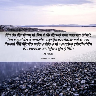 Picture 06 - ਹਿਜ਼ਕੀਏਲ 17:7 PANIRV - ਇੱਕ ਹੋਰ ਵੱਡਾ ਉਕਾਬ - Bible Verse Picture