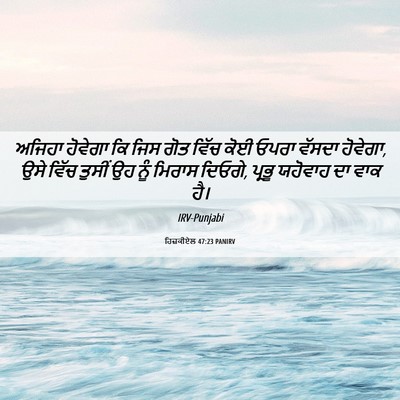 Picture 06 - ਹਿਜ਼ਕੀਏਲ 47:23 PANIRV - ਅਜਿਹਾ ਹੋਵੇਗਾ ਕਿ - Bible Verse Picture