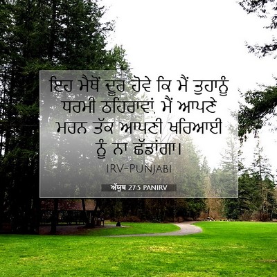 Picture 07 - ਅੱਯੂਬ 27:5 PANIRV - ਇਹ ਮੈਥੋਂ ਦੂਰ ਹੋਵੇ - Bible Verse Picture
