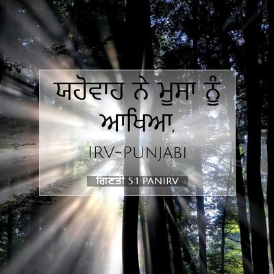 Picture 07 - ਗਿਣਤੀ 5:1 PANIRV - ਯਹੋਵਾਹ ਨੇ ਮੂਸਾ ਨੂੰ - Bible Verse Picture