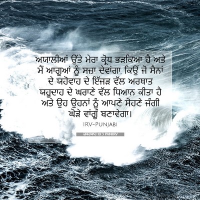 Picture 07 - ਜ਼ਕਰਯਾਹ 10:3 PANIRV - ਅਯਾਲੀਆਂ ਉੱਤੇ ਮੇਰਾ - Bible Verse Picture