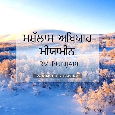 Picture 07 - ਨਹਮਯਾਹ 10:7 PANIRV - ਮਸ਼ੁੱਲਾਮ, ਅਬਿਯਾਹ, - Bible Verse Picture