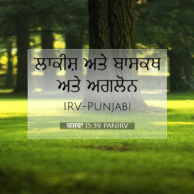 Picture 07 - ਯਸ਼ਵਾ 15:39 PANIRV - ਲਾਕੀਸ਼ ਅਤੇ ਬਾਸਕਥ - Bible Verse Picture