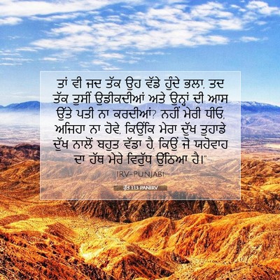 Picture 07 - ਰੁੱਤ 1:13 PANIRV - ਤਾਂ ਵੀ ਜਦ ਤੱਕ ਉਹ - Bible Verse Picture