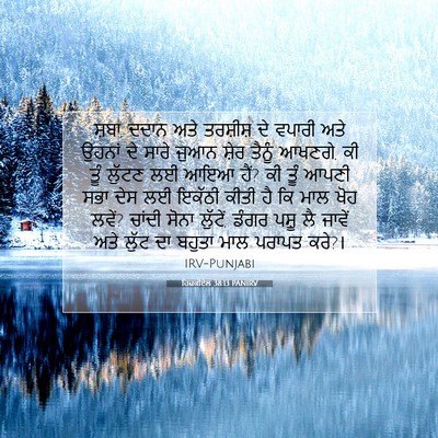 Picture 07 - ਹਿਜ਼ਕੀਏਲ 38:13 PANIRV - ਸ਼ਬਾ, ਦਦਾਨ ਅਤੇ - Bible Verse Picture
