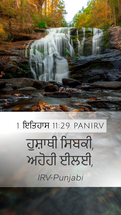 1 ਇਤਿਹਾਸ 11:29 PANIRV Bible Verse Image