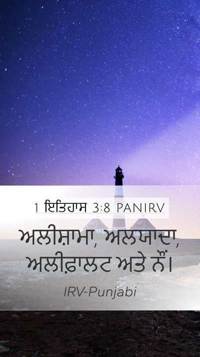 1 ਇਤਿਹਾਸ 3:8 PANIRV Bible Verse Image