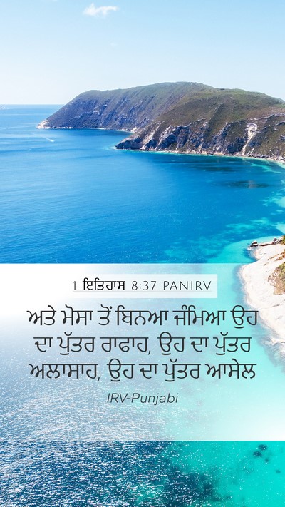 1 ਇਤਿਹਾਸ 8:37 PANIRV Bible Verse Image
