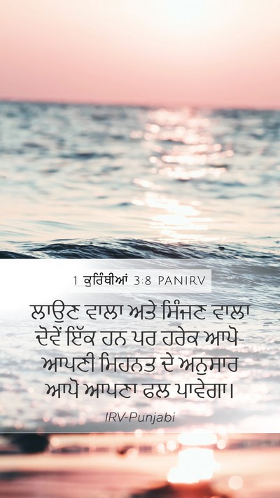 1 ਕੁਰਿੰਥੀਆਂ 3:8 PANIRV Bible Verse Image