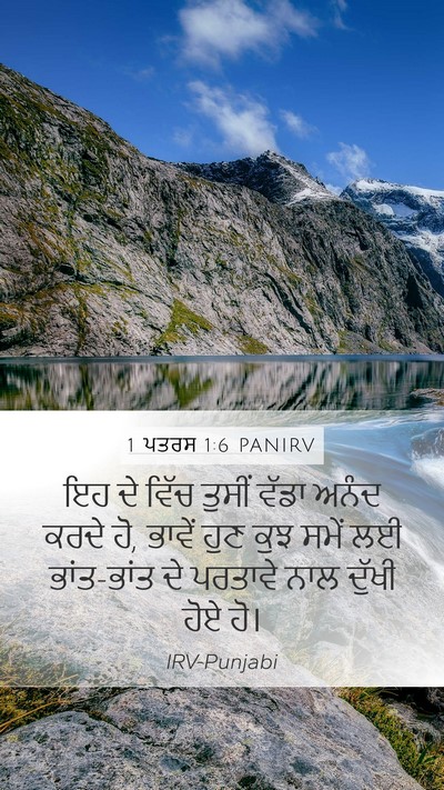 1 ਪਤਰਸ 1:6 PANIRV Bible Verse Image