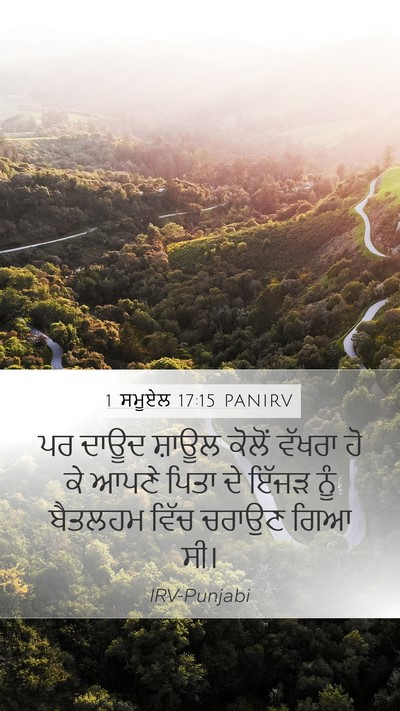 1 ਸਮੂਏਲ 17:15 PANIRV Bible Verse Image