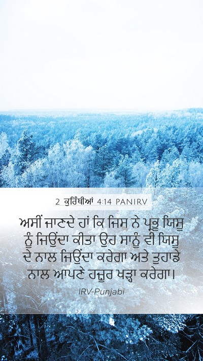 2 ਕੁਰਿੰਥੀਆਂ 4:14 PANIRV Bible Verse Image
