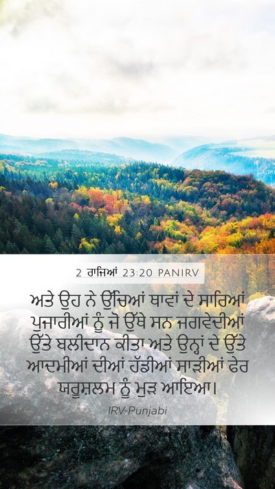 2 ਰਾਜਿਆਂ 23:20 PANIRV Bible Verse Image