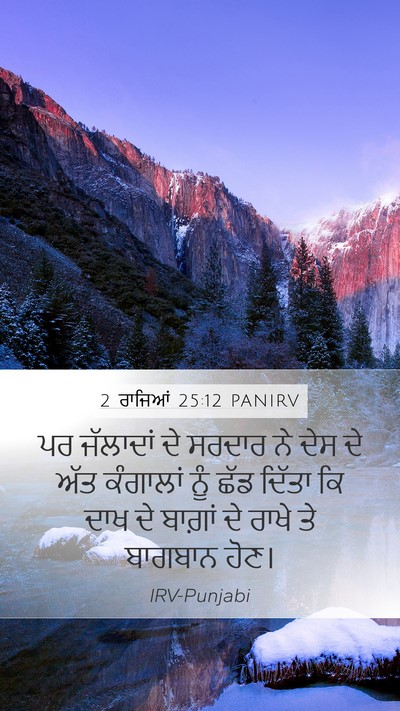 2 ਰਾਜਿਆਂ 25:12 PANIRV Bible Verse Image