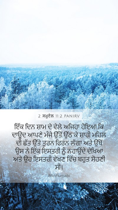 2 ਸਮੂਏਲ 11:2 PANIRV Bible Verse Image
