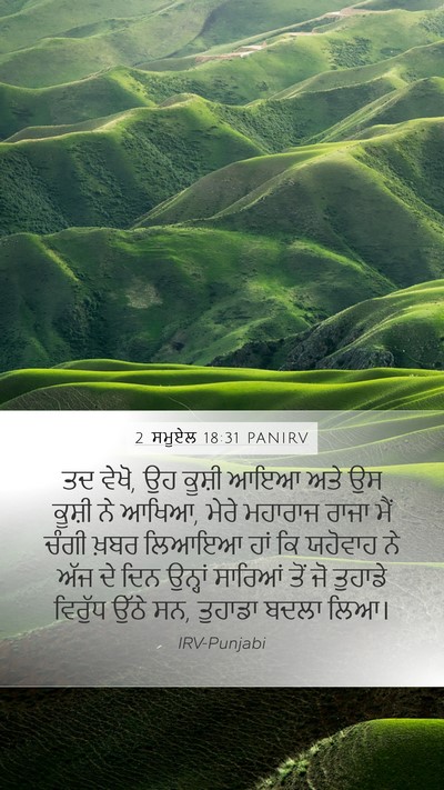 2 ਸਮੂਏਲ 18:31 PANIRV Bible Verse Image