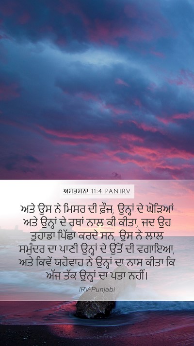 ਅਸਤਸਨਾ 11:4 PANIRV Bible Verse Image