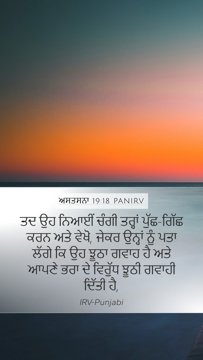 ਅਸਤਸਨਾ 19:18 PANIRV Bible Verse Image