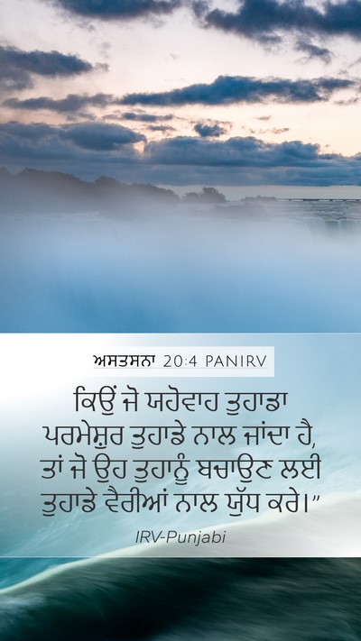 ਅਸਤਸਨਾ 20:4 PANIRV Bible Verse Image