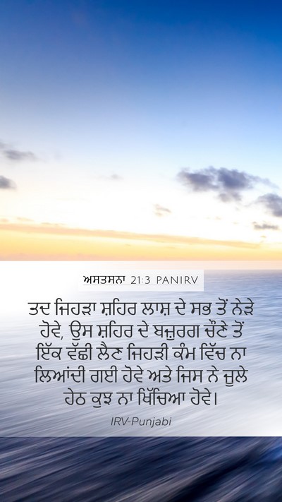 ਅਸਤਸਨਾ 21:3 PANIRV Bible Verse Image
