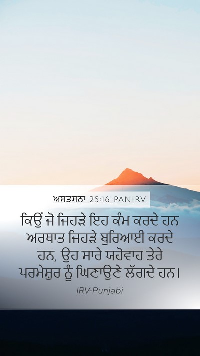 ਅਸਤਸਨਾ 25:16 PANIRV Bible Verse Image