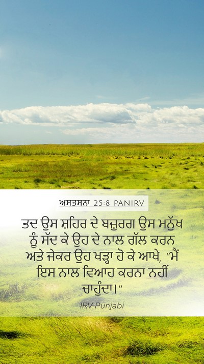 ਅਸਤਸਨਾ 25:8 PANIRV Mobile Phone Wallpaper - ਤਦ ਉਸ ਸ਼ਹਿਰ ਦੇ - Mobile Bible Verse Wallpaper
