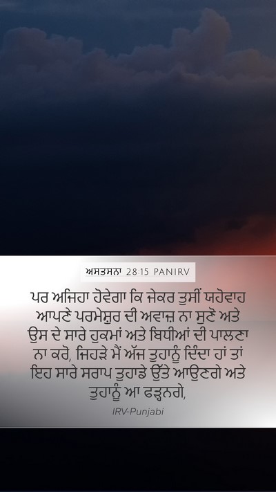 ਅਸਤਸਨਾ 28:15 PANIRV Bible Verse Image