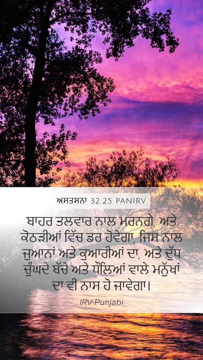 ਅਸਤਸਨਾ 32:25 PANIRV Bible Verse Image