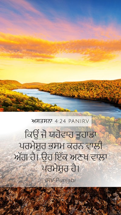 ਅਸਤਸਨਾ 4:24 PANIRV Bible Verse Image