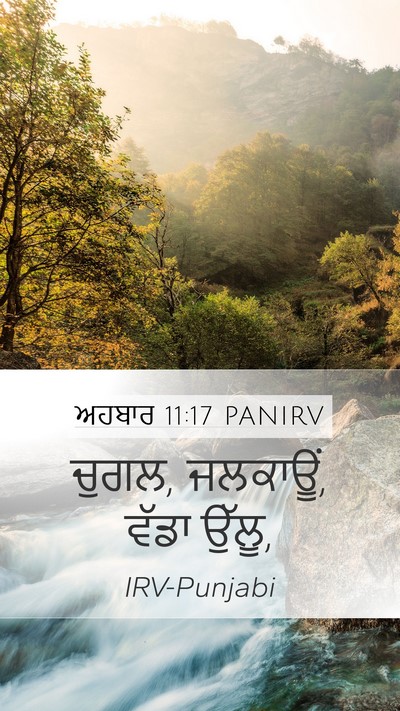 ਅਹਬਾਰ 11:17 PANIRV Mobile Phone Wallpaper - ਚੁਗਲ, ਜਲਕਾਊਂ, ਵੱਡਾ - Mobile Bible Verse Wallpaper