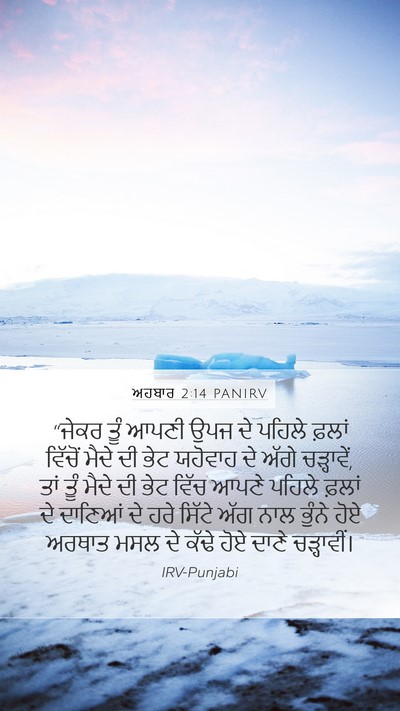 ਅਹਬਾਰ 2:14 PANIRV Bible Verse Image