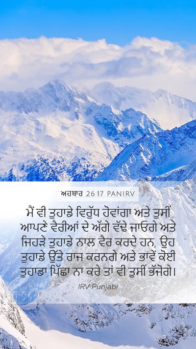 ਅਹਬਾਰ 26:17 PANIRV Bible Verse Image