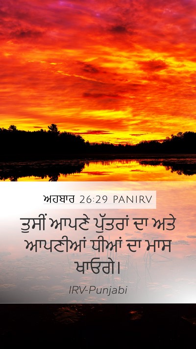 ਅਹਬਾਰ 26:29 PANIRV Bible Verse Image