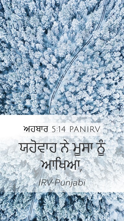 ਅਹਬਾਰ 5:14 PANIRV Bible Verse Image