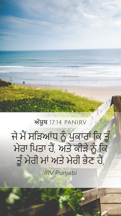 ਅੱਯੂਬ 17:14 PANIRV Bible Verse Image