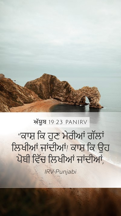 ਅੱਯੂਬ 19:23 PANIRV Bible Verse Image