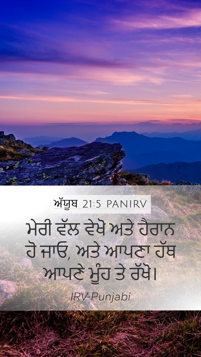ਅੱਯੂਬ 21:5 PANIRV Bible Verse Image