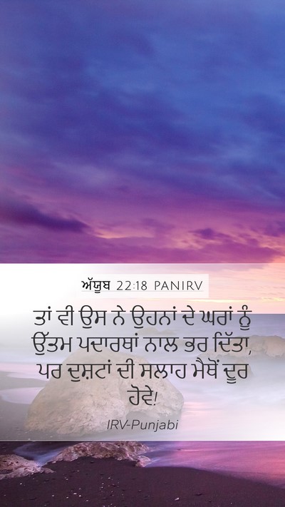 ਅੱਯੂਬ 22:18 PANIRV Bible Verse Image