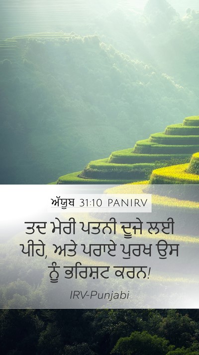 ਅੱਯੂਬ 31:10 PANIRV Bible Verse Image