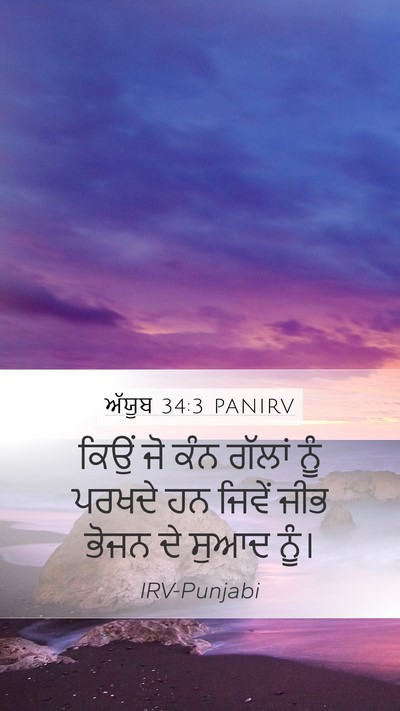 ਅੱਯੂਬ 34:3 PANIRV Bible Verse Image