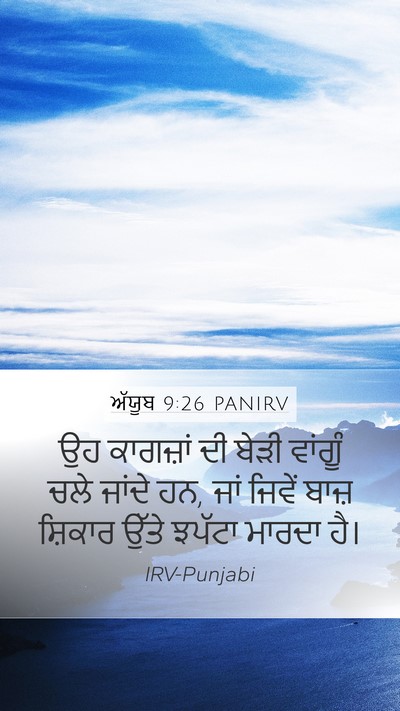 ਅੱਯੂਬ 9:26 PANIRV Bible Verse Image